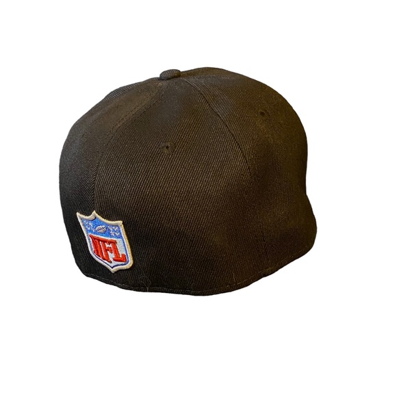 Philadelphia Eagles New Era 59Fifty Fitted Cap Black Baseball Hat NFL - Picture 4 of 11